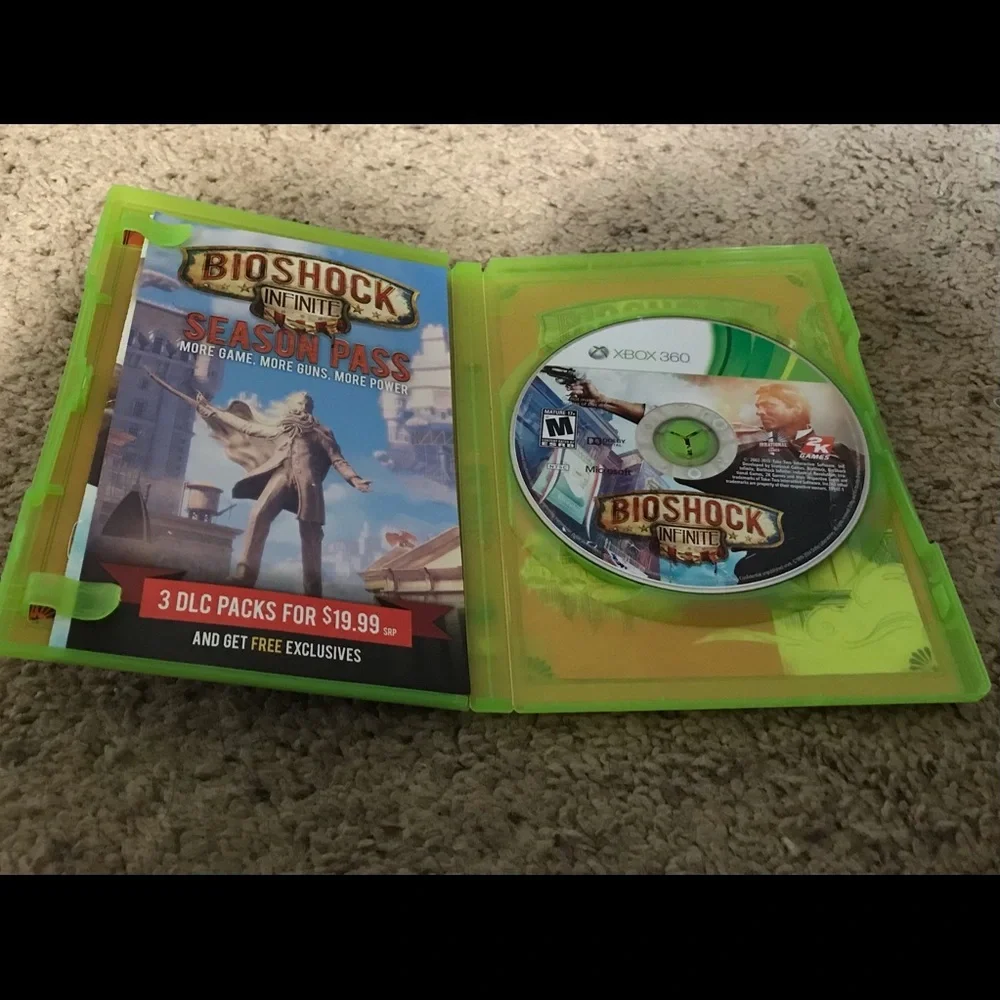 XBOX 360 Bioshock Infinity video game